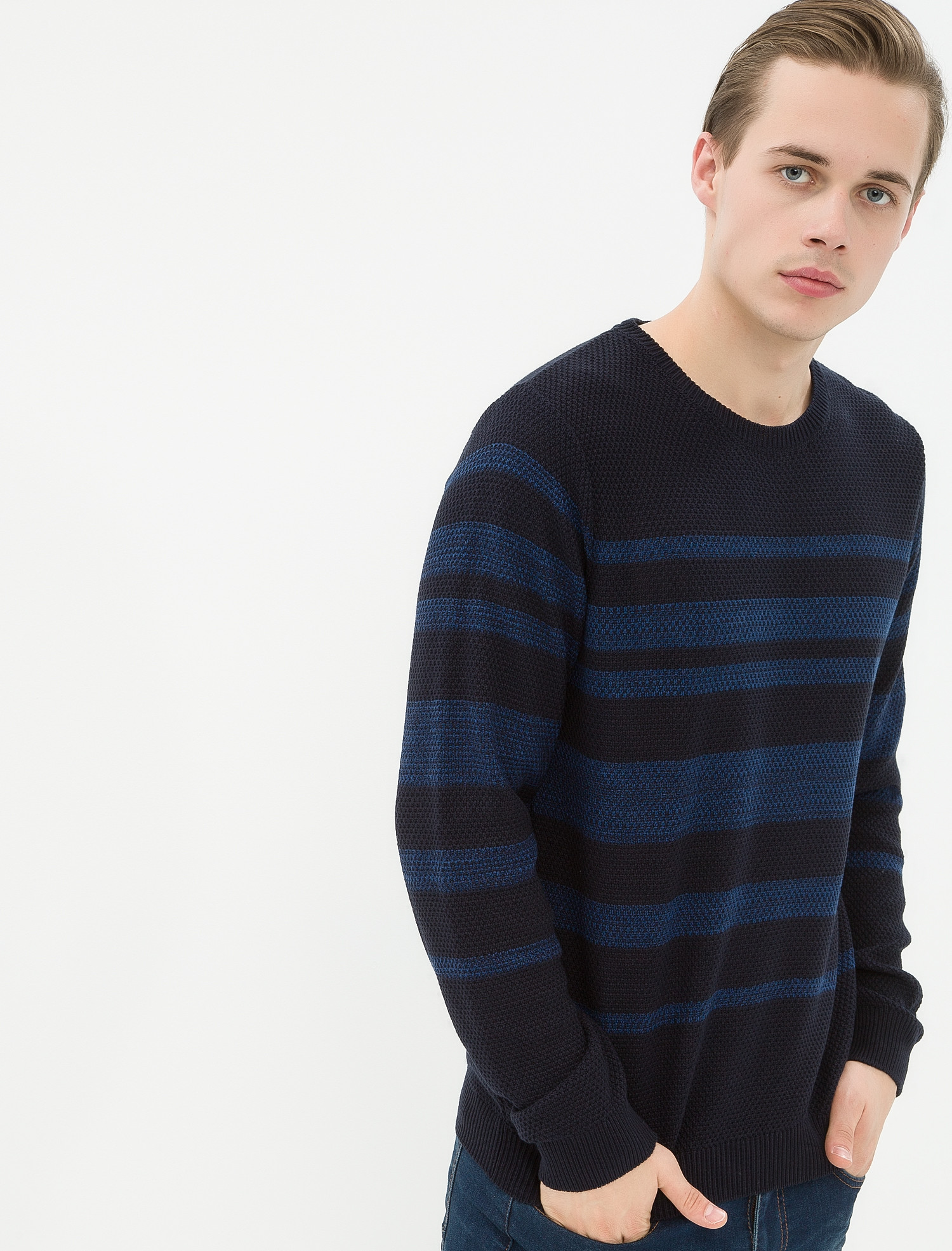 

Джемпер Koton 7KAM94293OT-01J L Blue Stripe