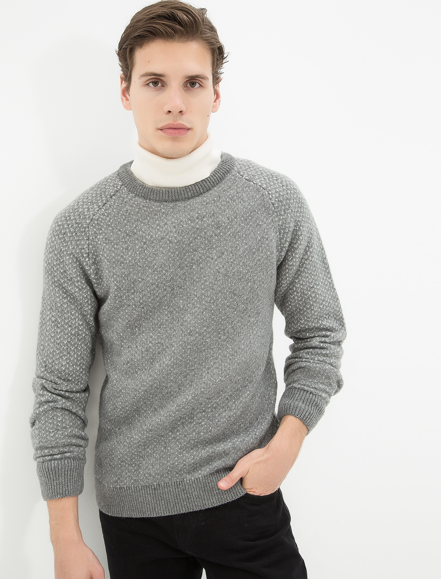 

Джемпер Koton 7KAM94327OT-04F S Grey Design