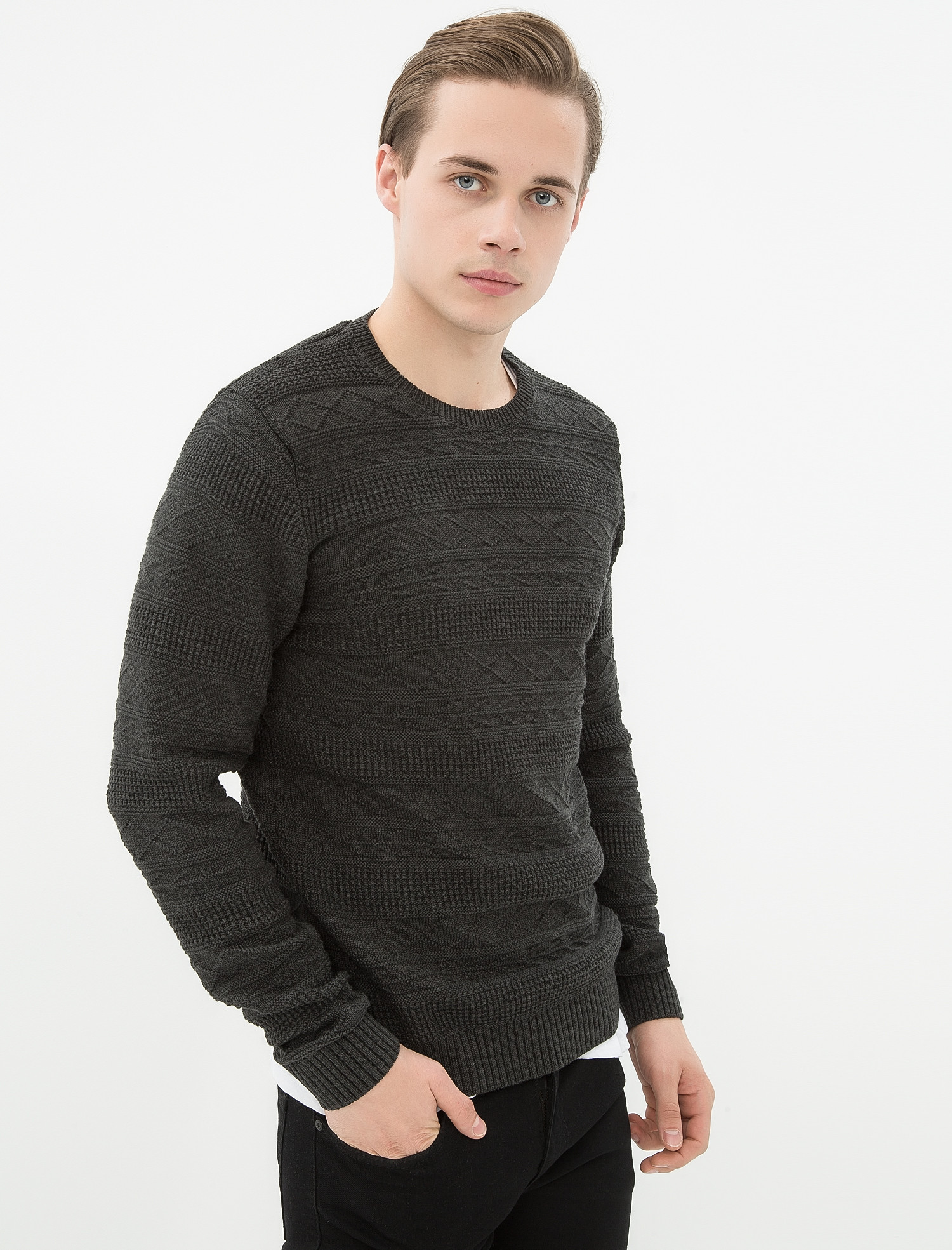 

Джемпер Koton 7KAM99517OT-045 3XL Antracite