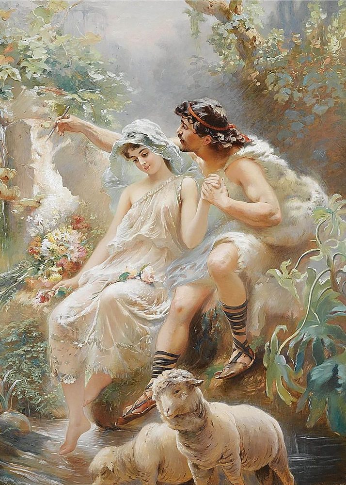 

Набор алмазной вышивки "Романтическое свидание". Художник Sergey Makovsky