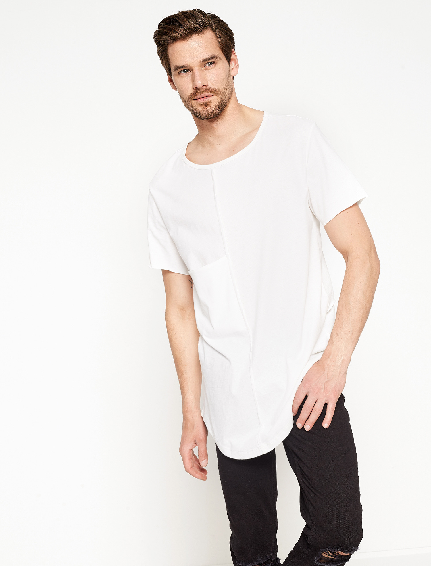

Футболка Koton 7YAM14426OK-000 S White