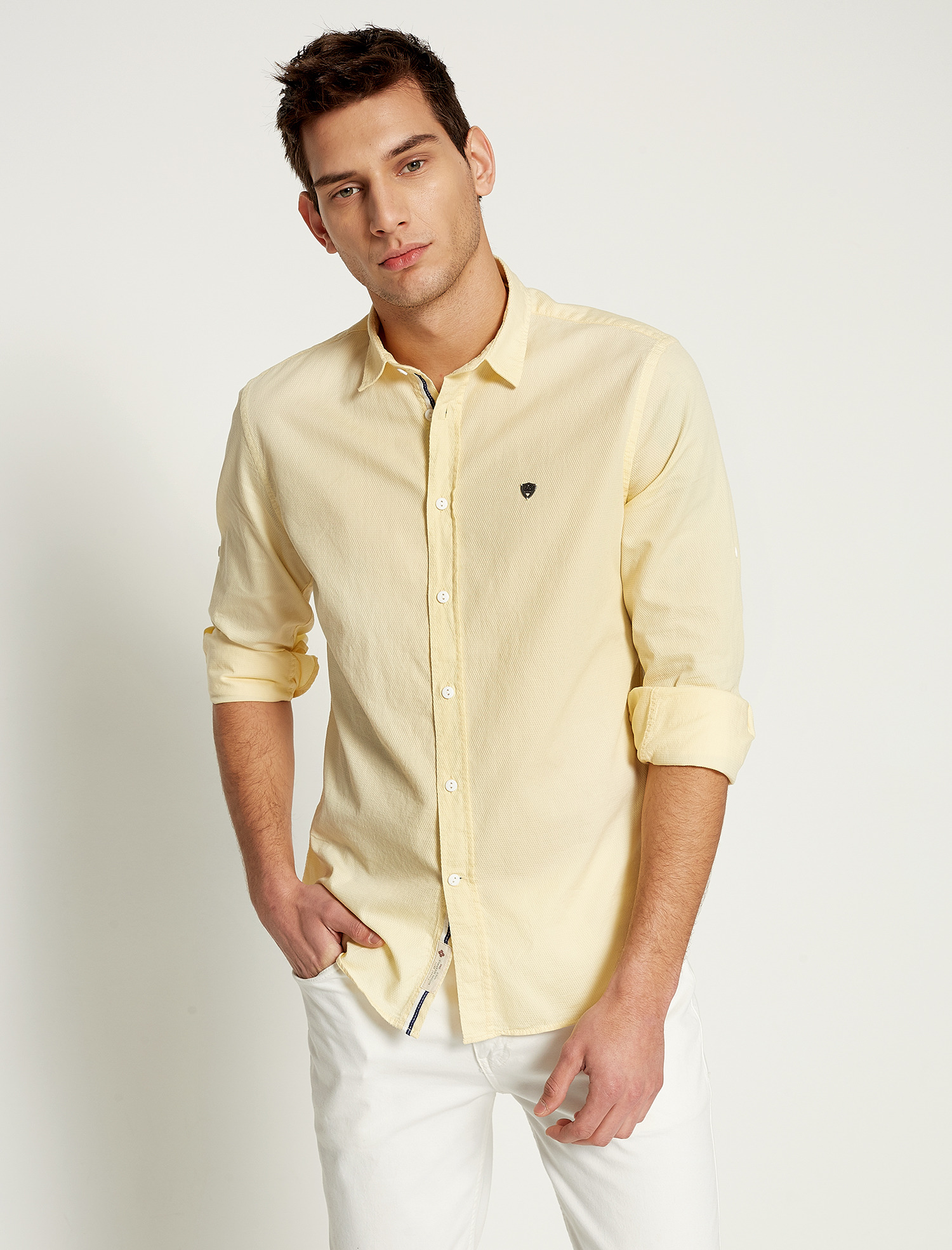 

Рубашка Koton 7YAM61367BW-151 M Yellow