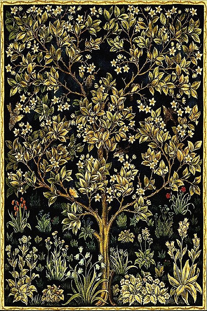 

Набор алмазной вышивки "Символ - дерево жизни-2". Художник William Morris