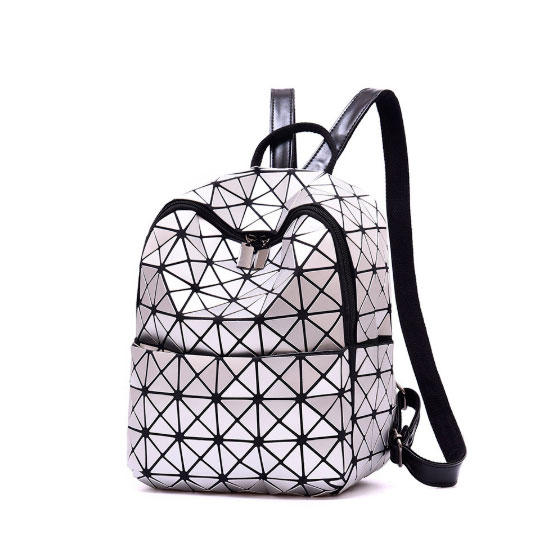 

Женский рюкзак Geometric Silver Berkani 31329-BR-1353