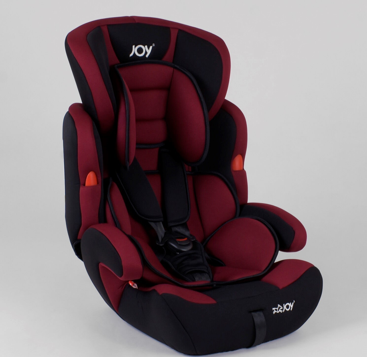 

Автокресло JOY NB-8555 цвет черно-бордовый универсальное от 9 до 36 кг с бустером