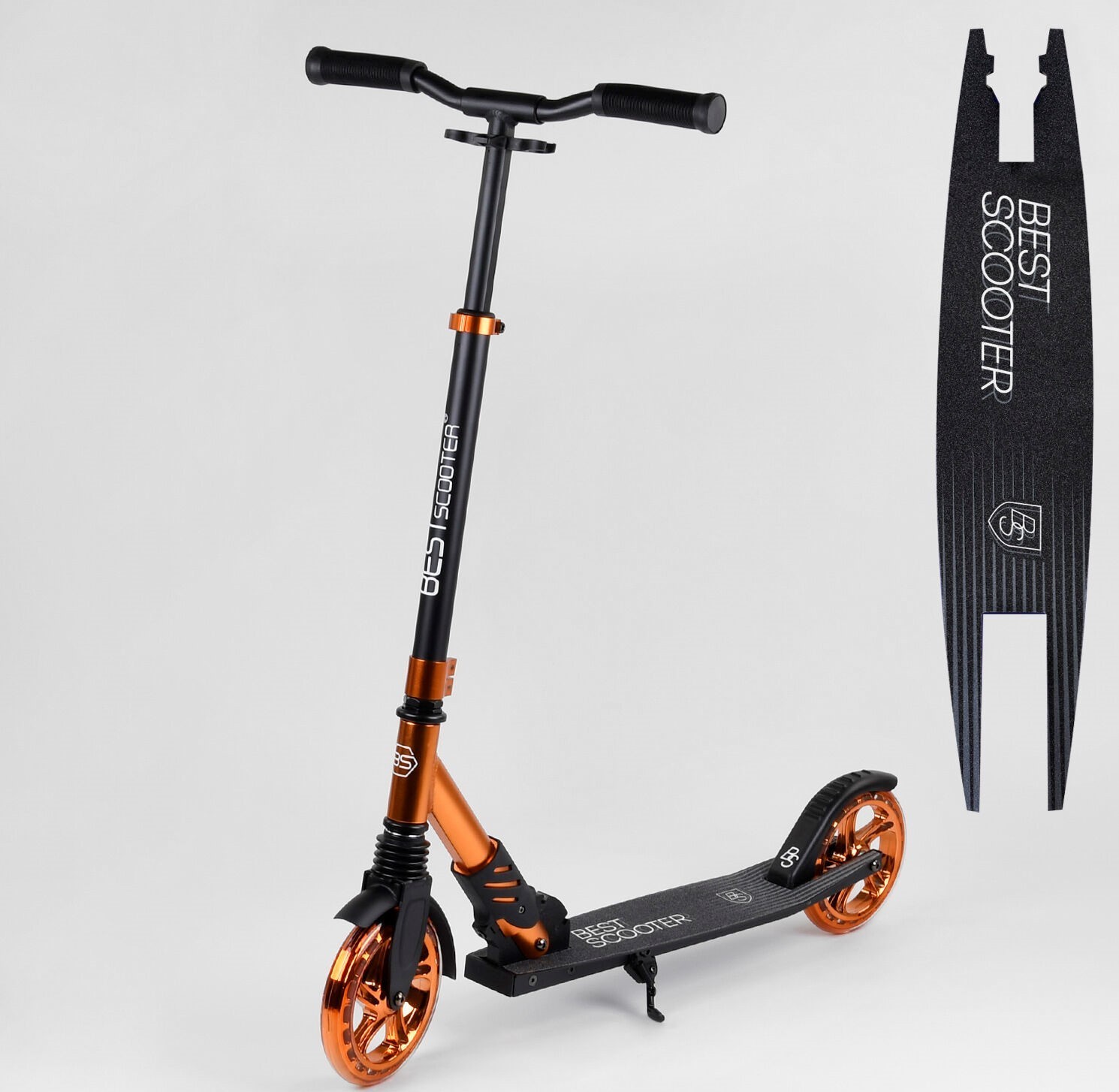 

Самокат алюминиевый Best Scooter S-40388 колеса PU d колес - 180мм