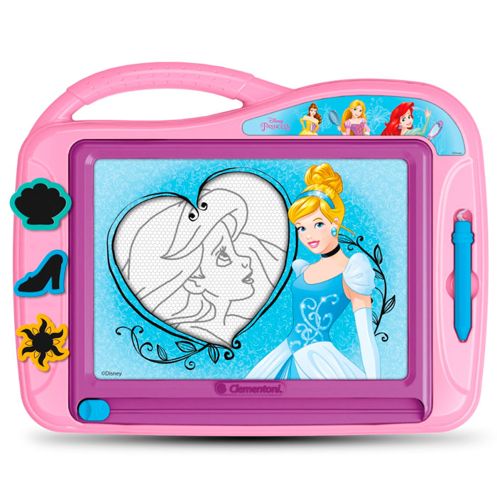 

Магнитная доска для рисования с печатками Princess Clementoni 29783-BR-1597