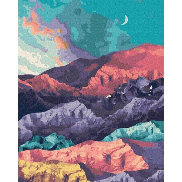 

Картина по номерам "Ранний вечер в горах" BrushMe холст на подрамнике 40x50см GX37103