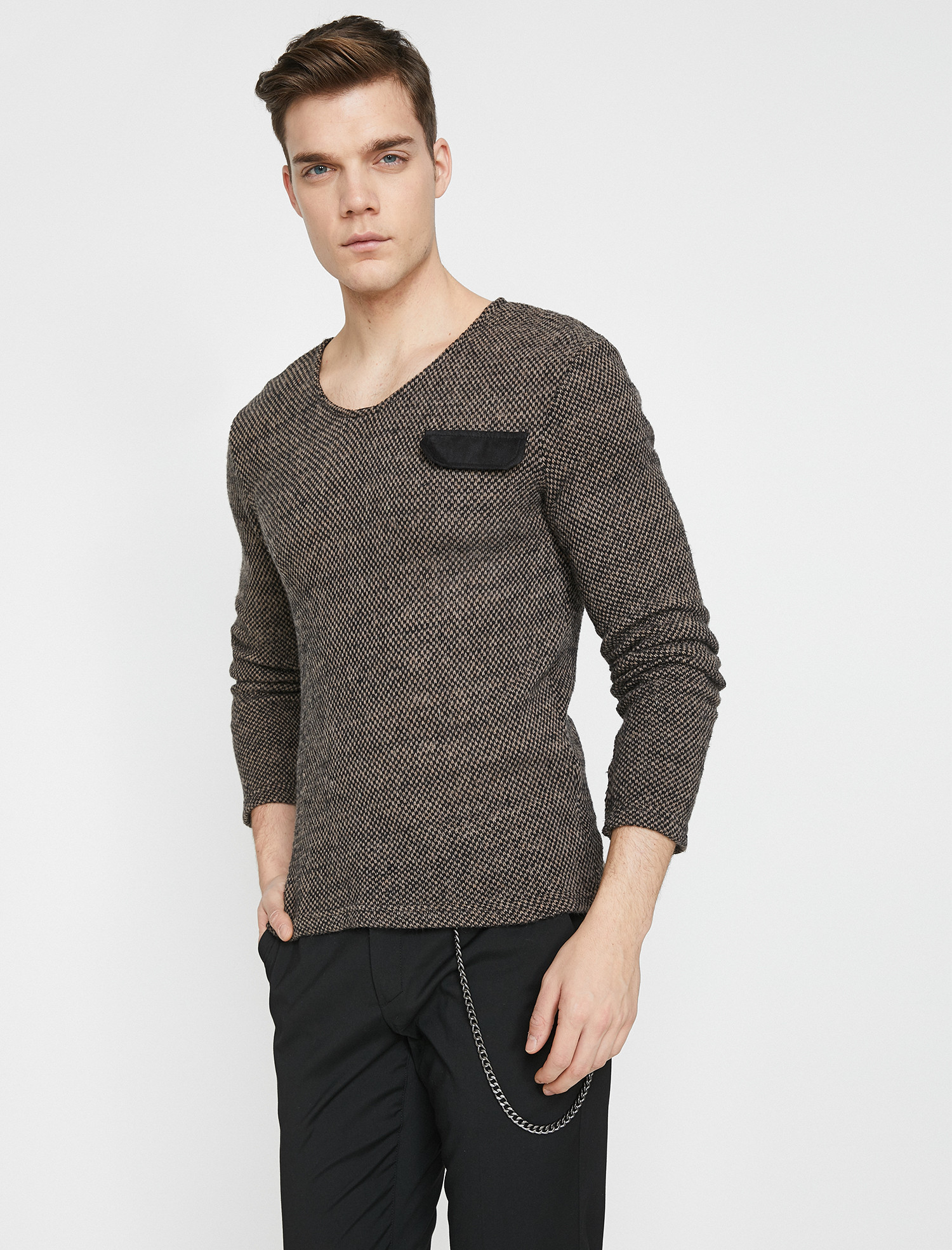 

Джемпер Koton 8KAM91011LK-100 M Camel