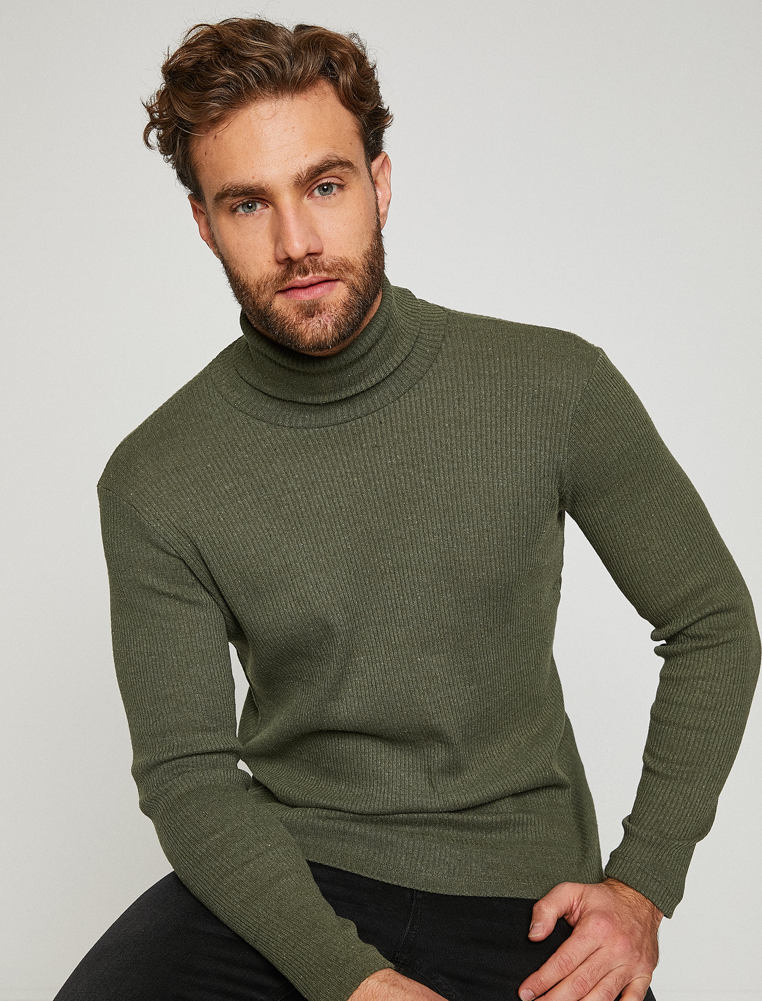 

Джемпер Koton 8KAM91262NK-886 XL Khaki