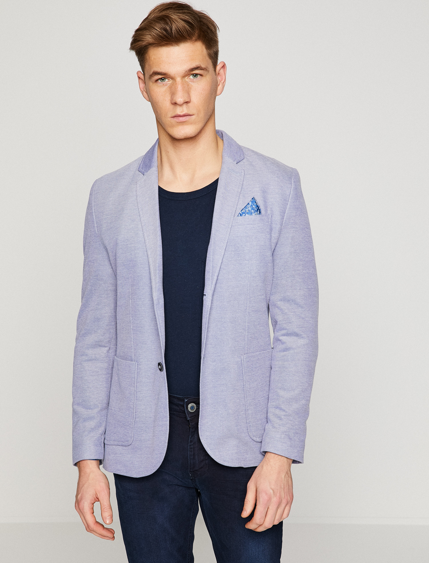

Пиджак Koton 8YAM59133VK-606 52 Blue
