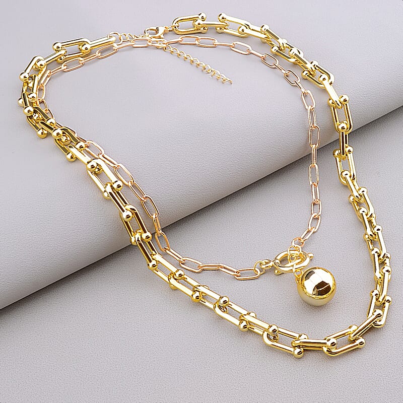 

Подвеска двойная с шариком Fashion 42 см. 098965