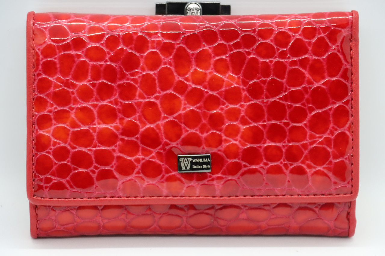 

Женский кожаный кошелёк Wanlima w11044690430b1 Red