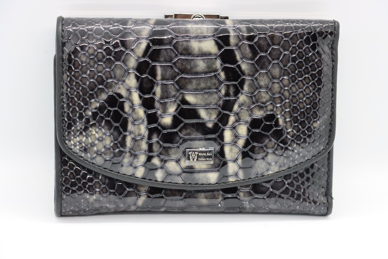 

Женский кожаный кошелёк Wanlima w11044730473b1 Black