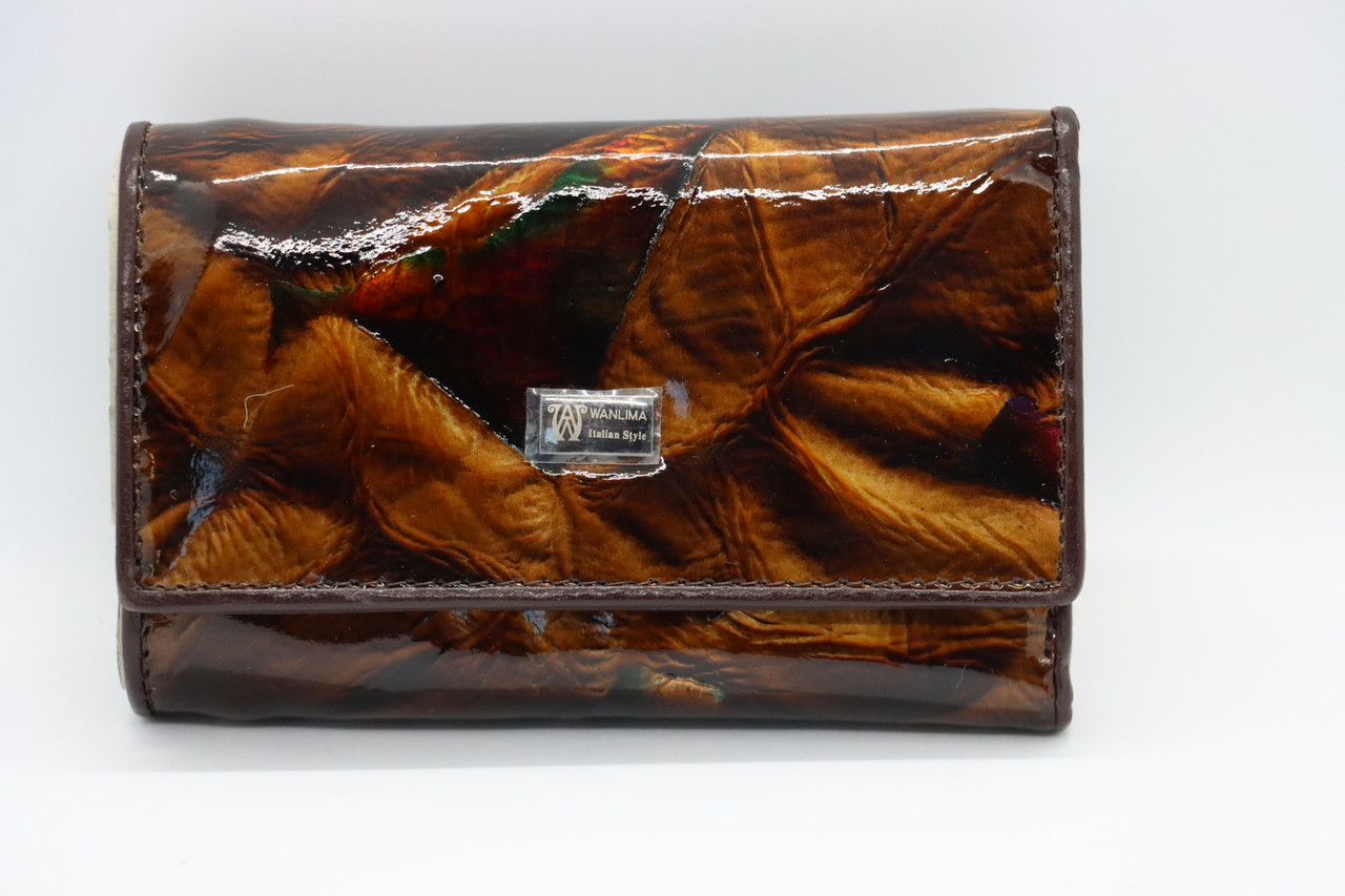 

Женская кожаная ключница Wanlima w72091870792b1 Coffee