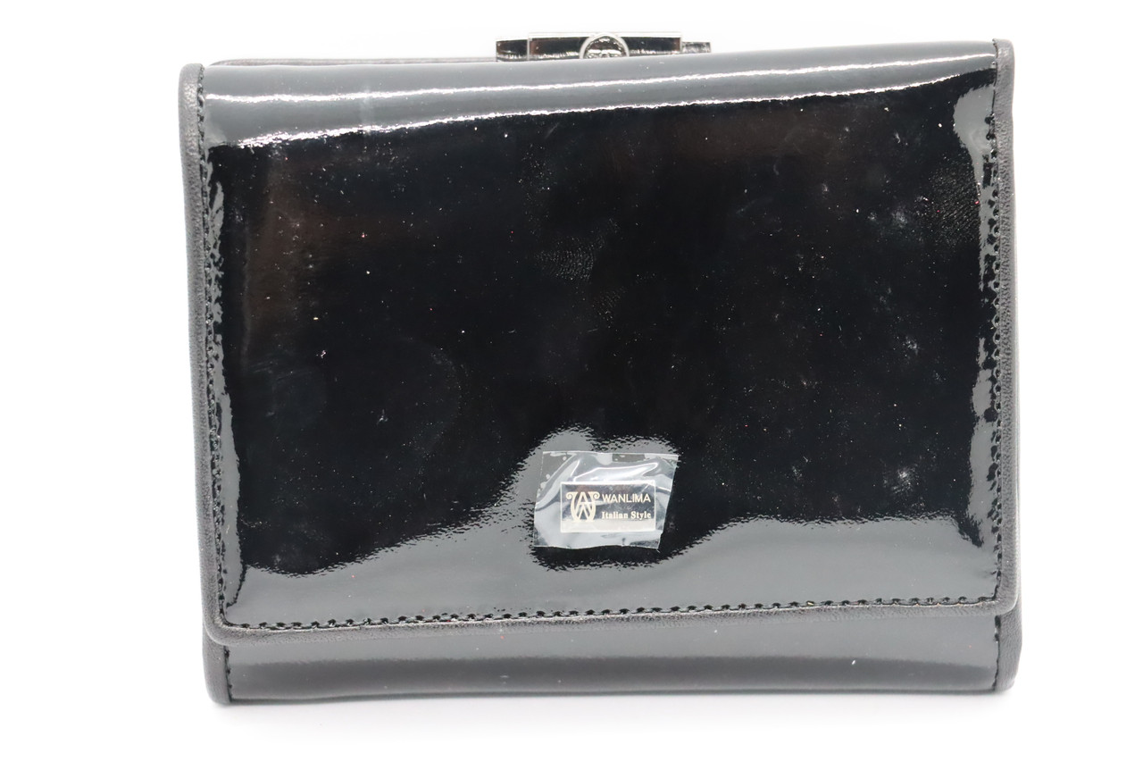 

Женский кожаный кошелёк Wanlima w81042580015 Black