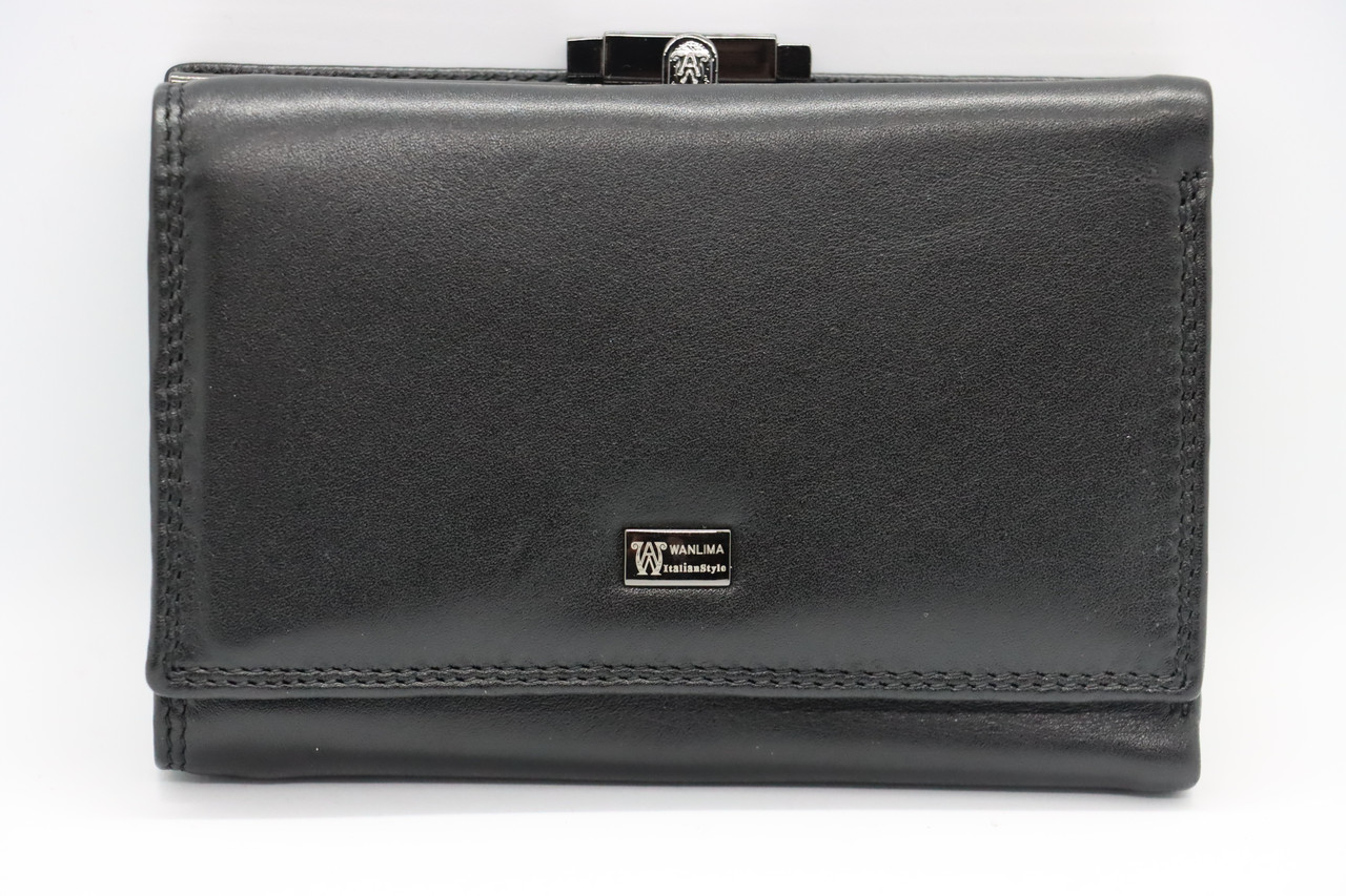 

Женский кожаный кошелёк Wanlima w50040010430a6 Black