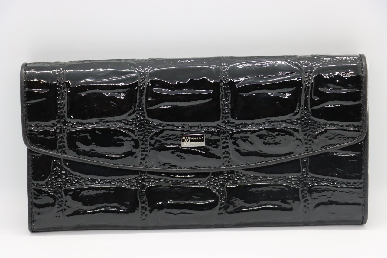 

Женский кожаный кошелёк Wanlima w81042340835b1 Black