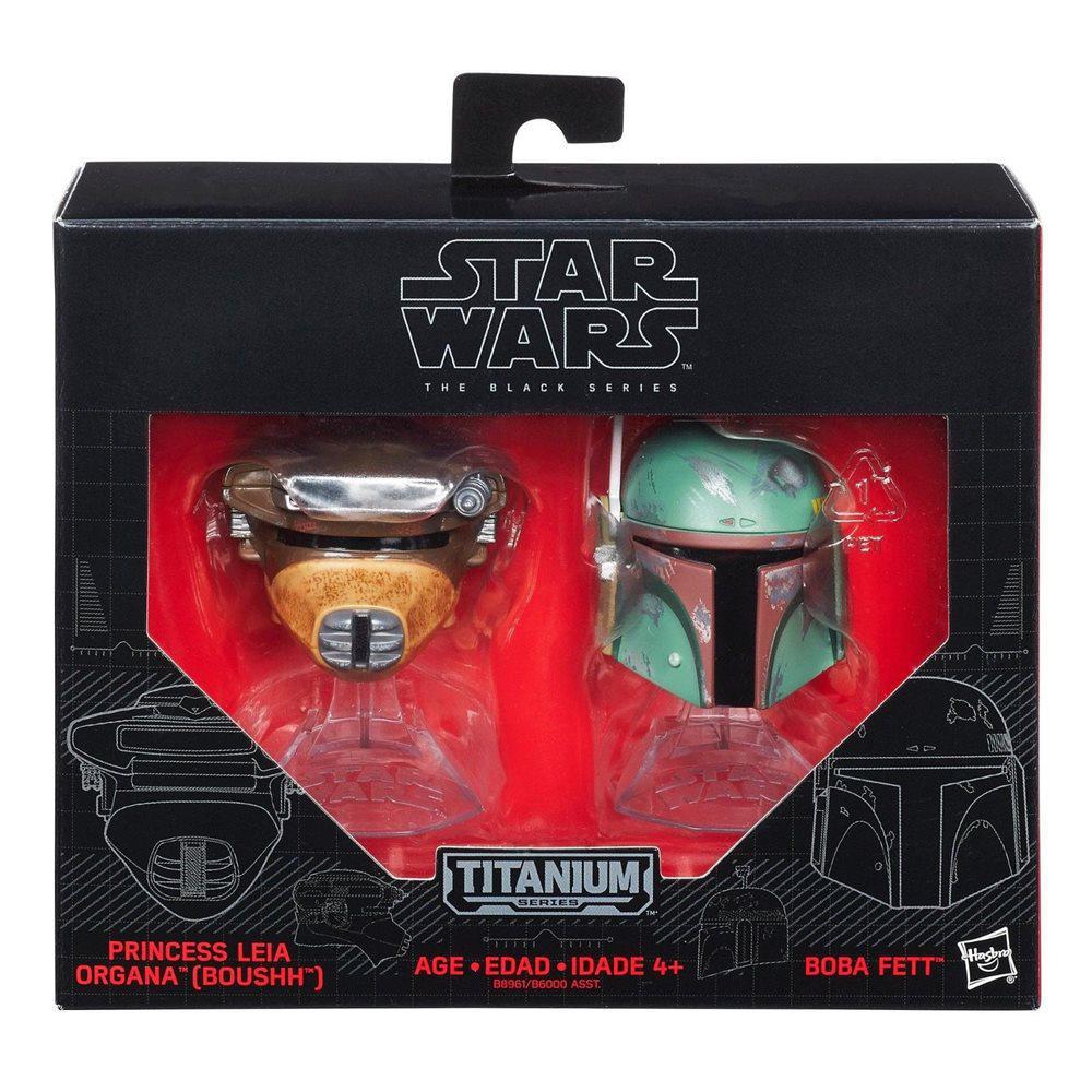 

Мини-шлемы Боба Фетт и принцесса Лея Звездные войны - Star Wars, Black Series, Hasbro - 143300