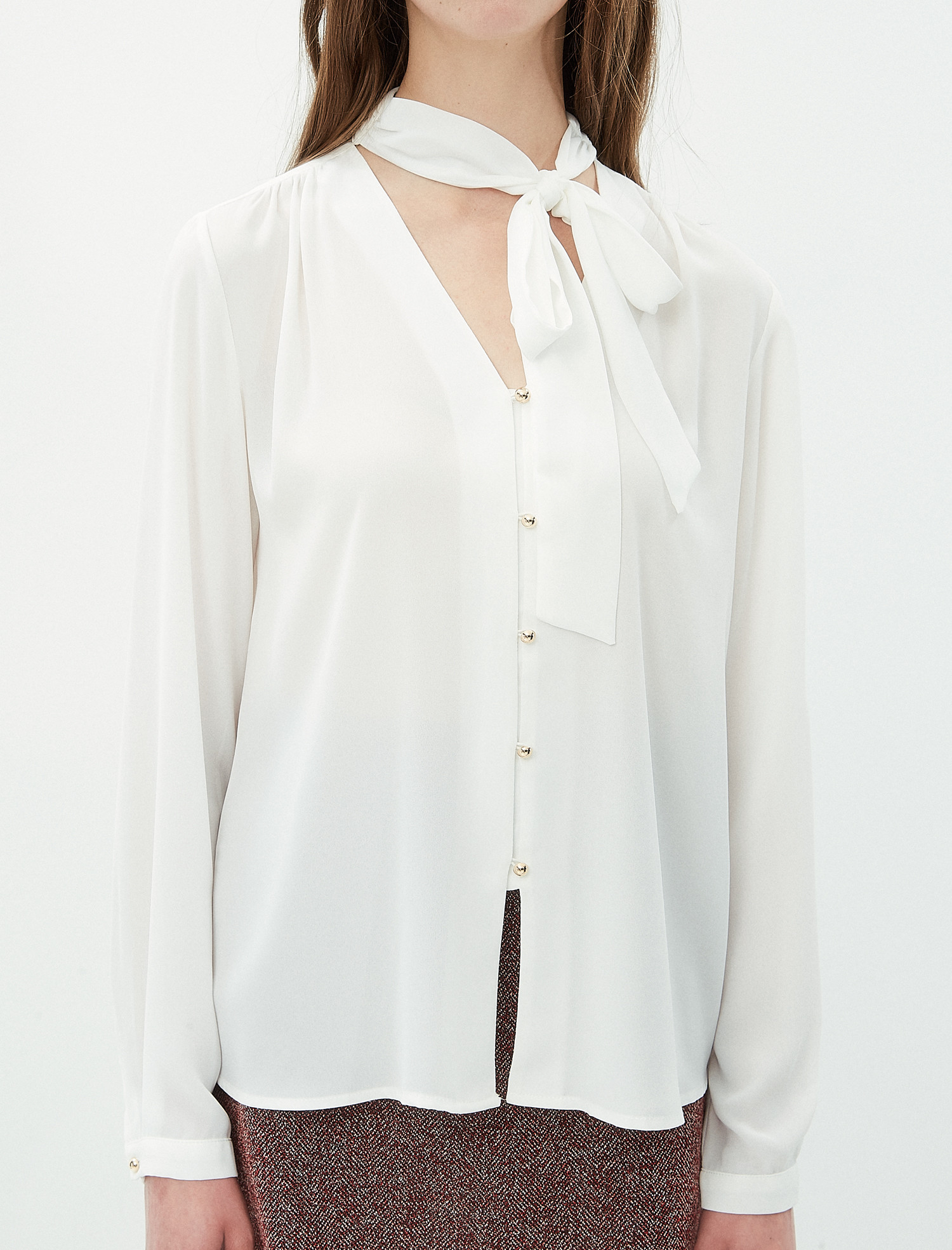

Блузка Koton 7KAK63582EW  Off White, Блузка Koton 7KAK63582EW 40 Off White