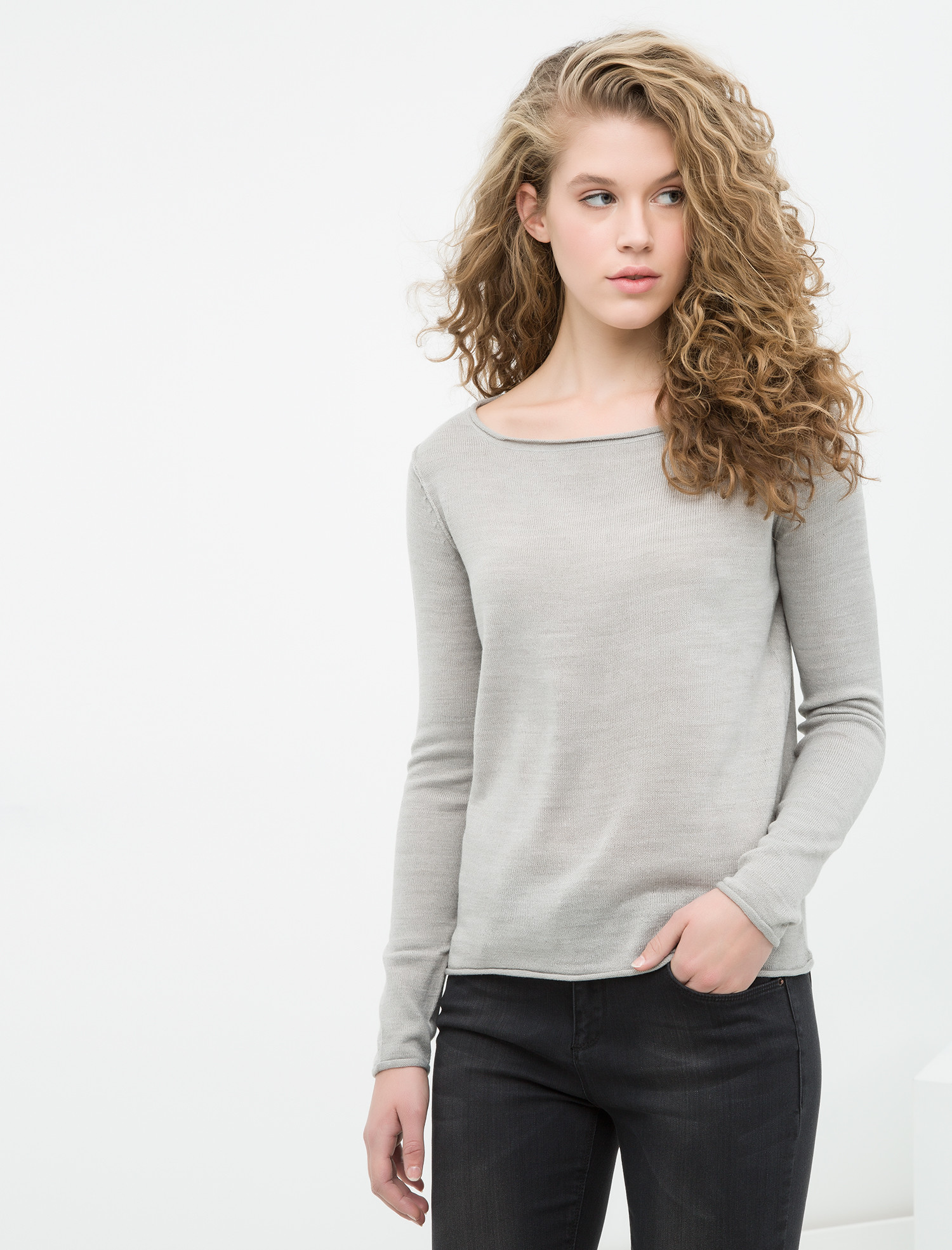 

Свитер Koton 6YAL96306OT S Grey