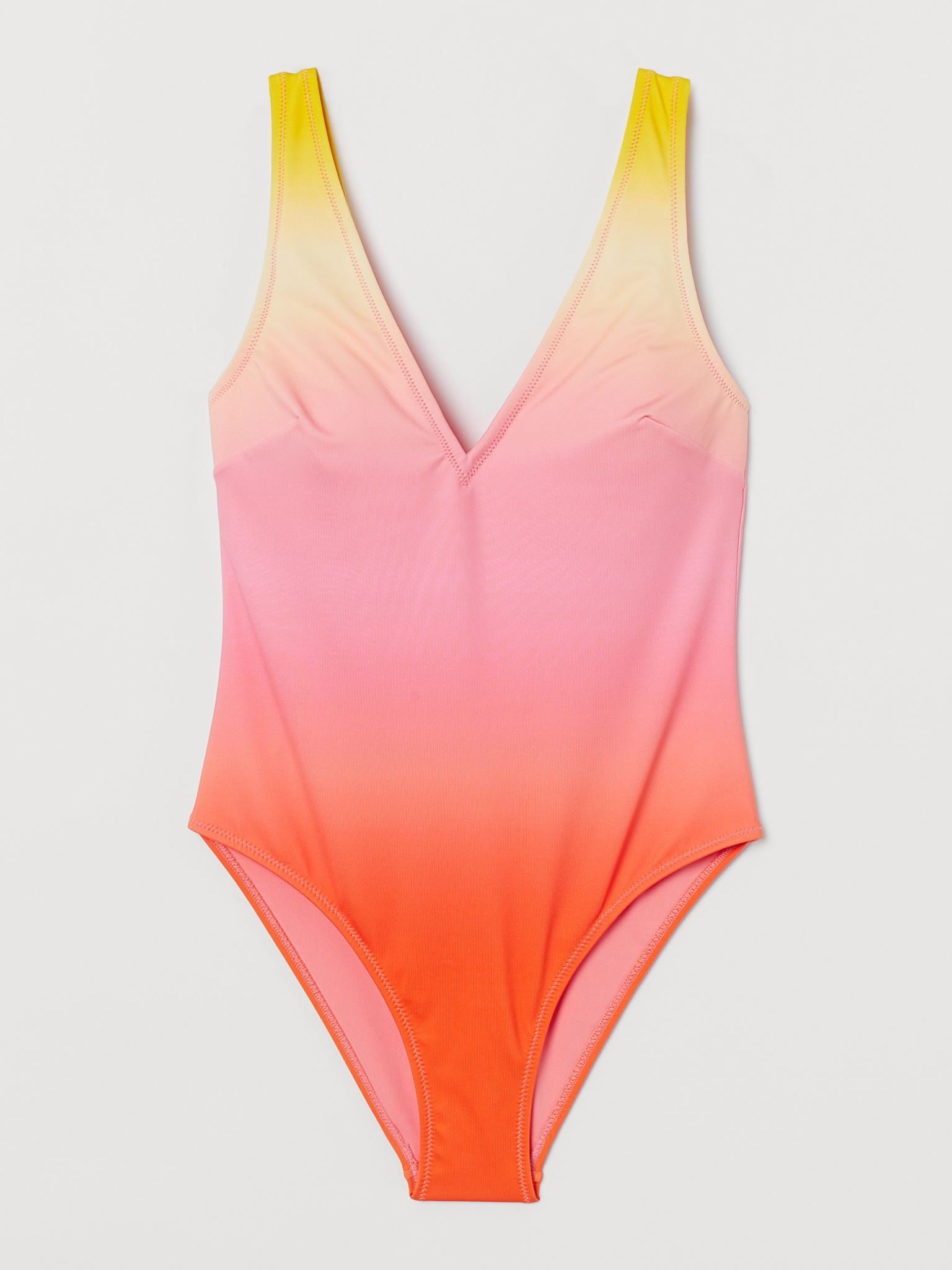 

Женский купальник слитный H&M 97162495 38 Розовый