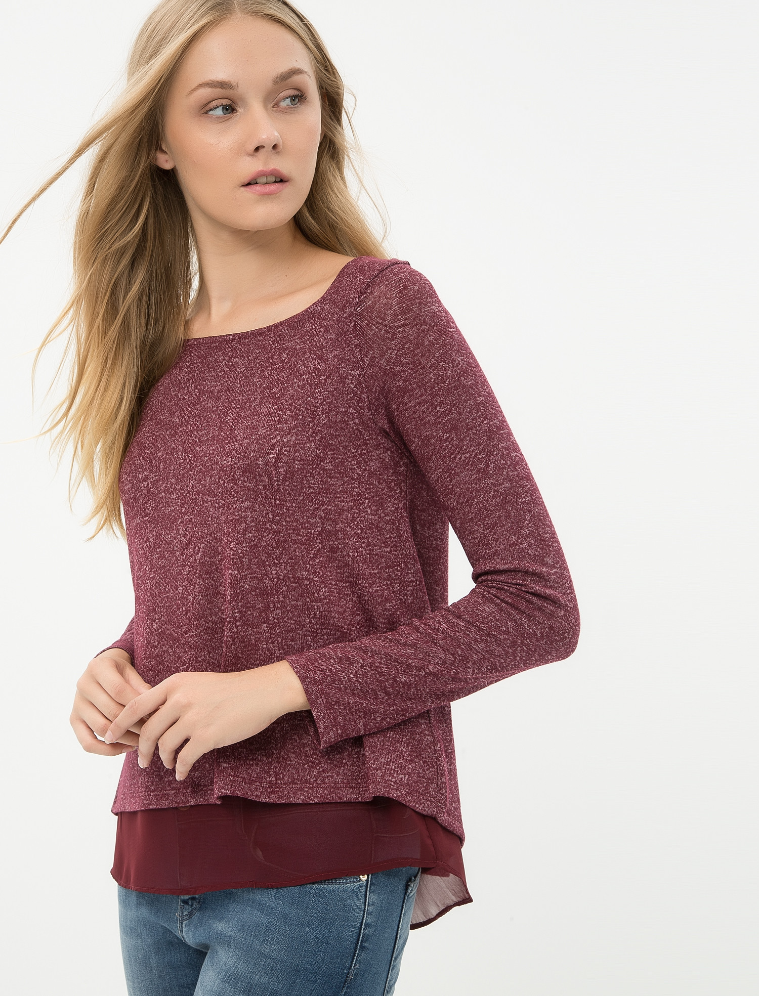 

Свитер Koton 7KAK17627HK XL Bordeux