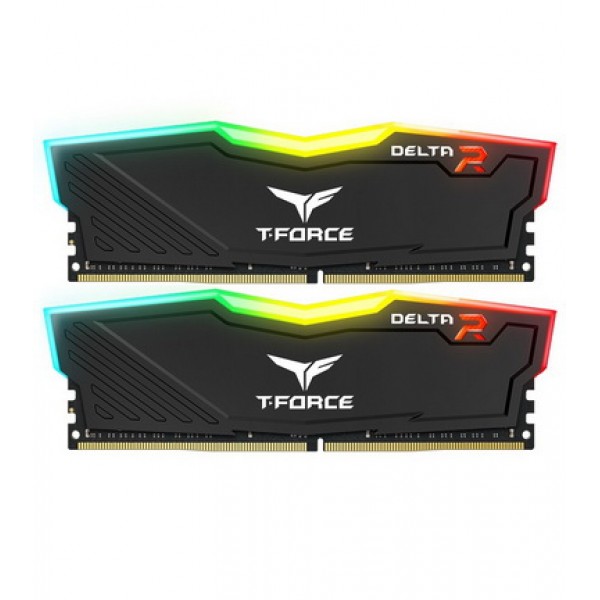 

DDR4 2x16GB/3200 Team T-Force Delta Black RGB (TF3D432G3200HC16CDC01)