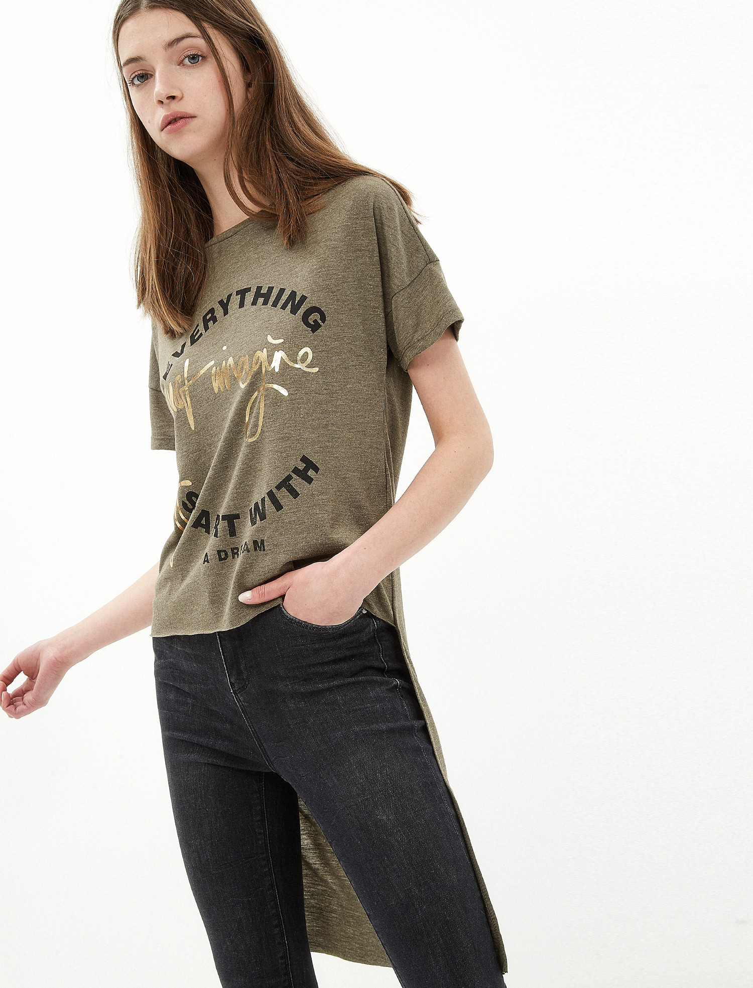 

Туника Koton 7YAK13058QK M Khaki