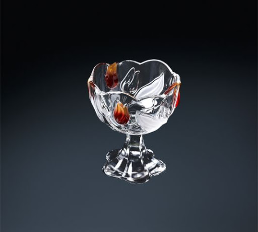 

Салатник (W-6138) Nadine Satin Red Gold 14 см