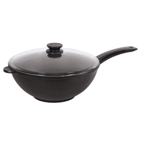 

Пательня (Bl-3002ПС) Biol WOK зі скляною кришкою 30 см