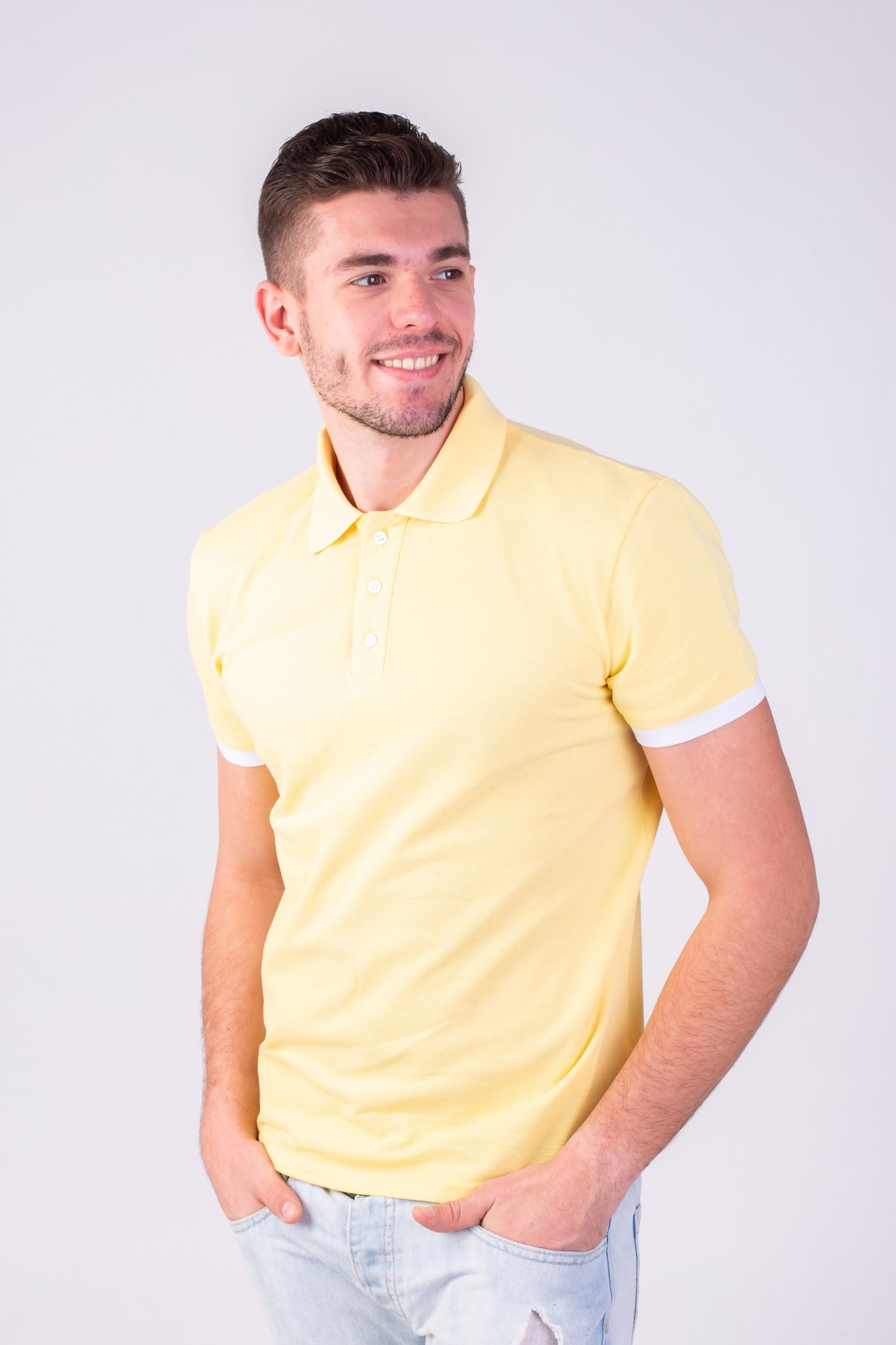 

Поло TvoePolo однотонное  Желтое (5718-04xs, Поло TvoePolo однотонное XS Желтое (5718-04xs)