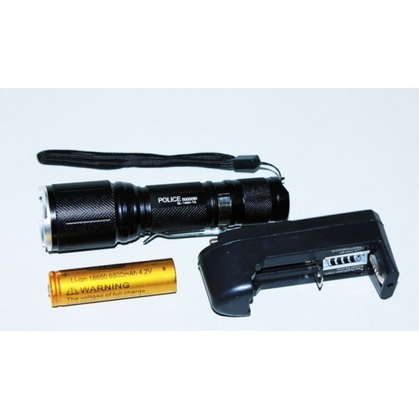 

Тактический фонарь Bailong BL-1860-T6 50000W