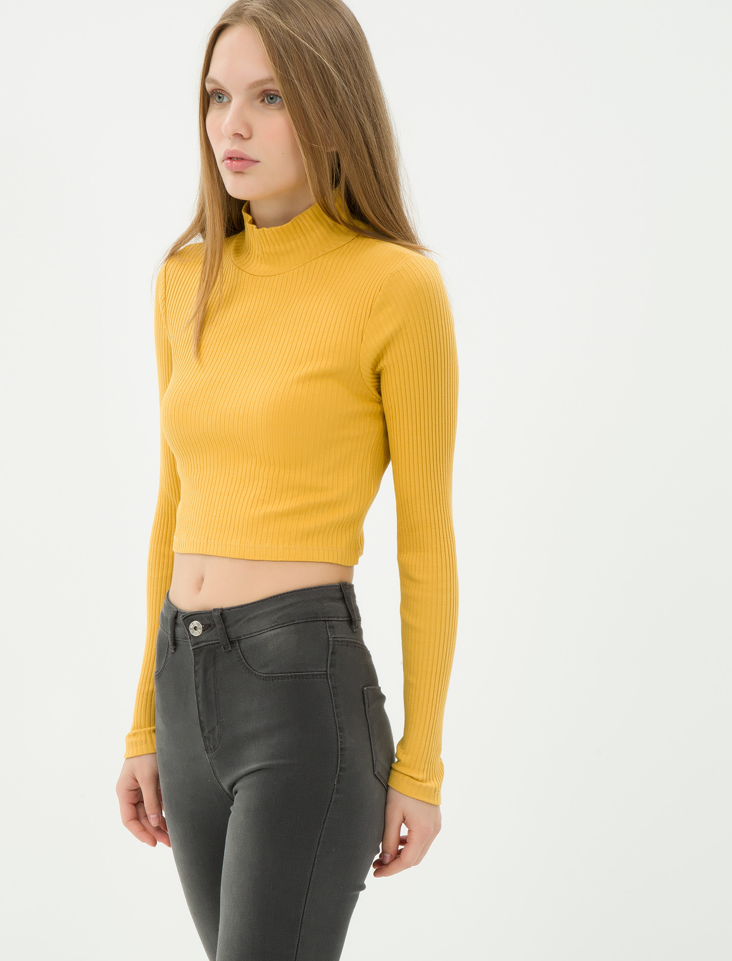 

Водолазка Koton 7KAL11122JK XS Mustard