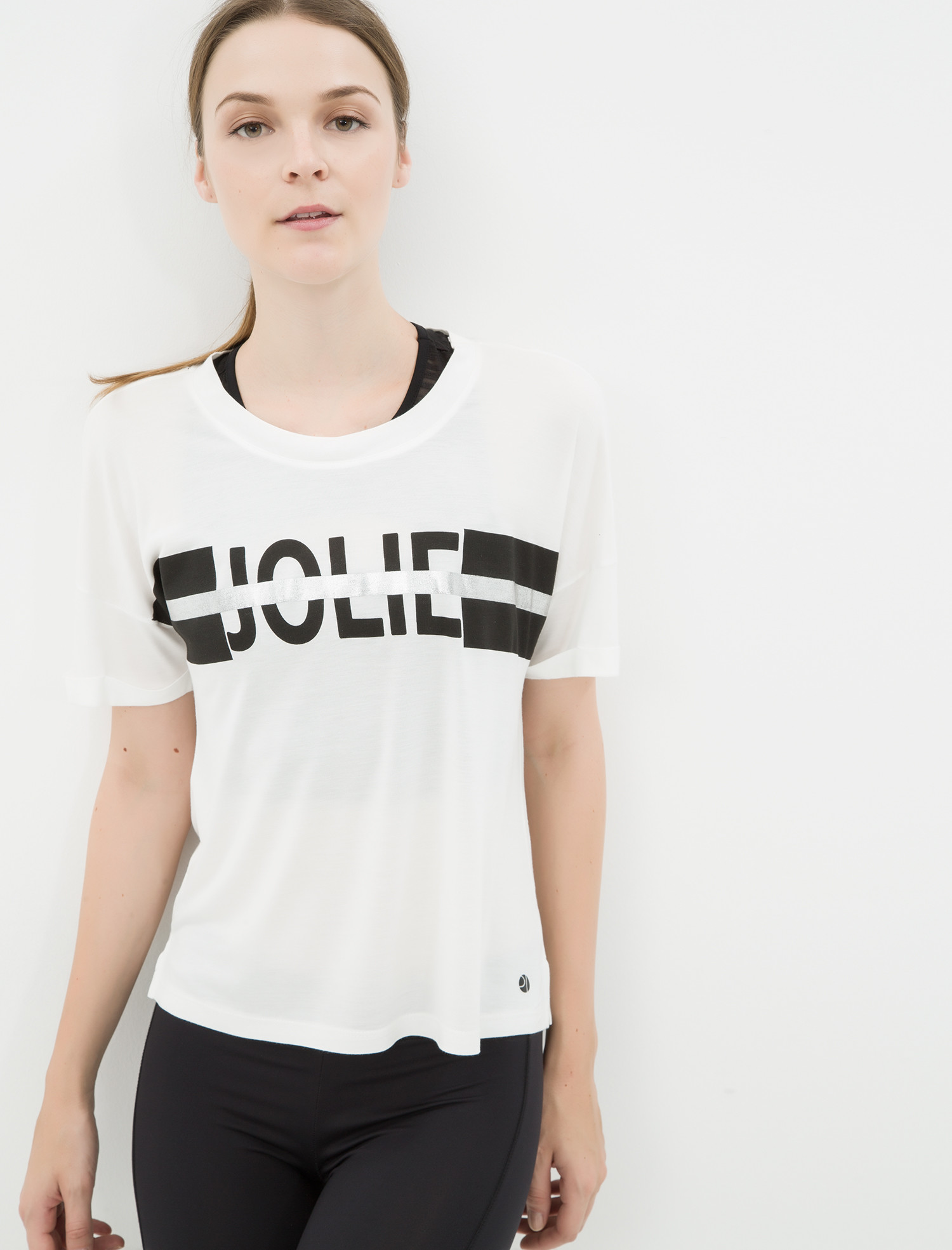 

Футболка Koton 7YAK12217YK S Off White