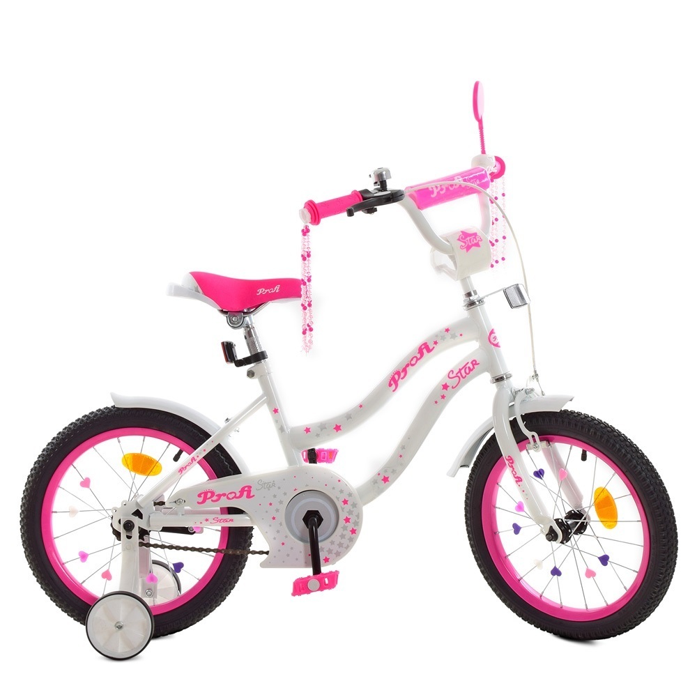 

Велосипед PROFI Star 16" New Y1694 White / Crimson (Y1694)