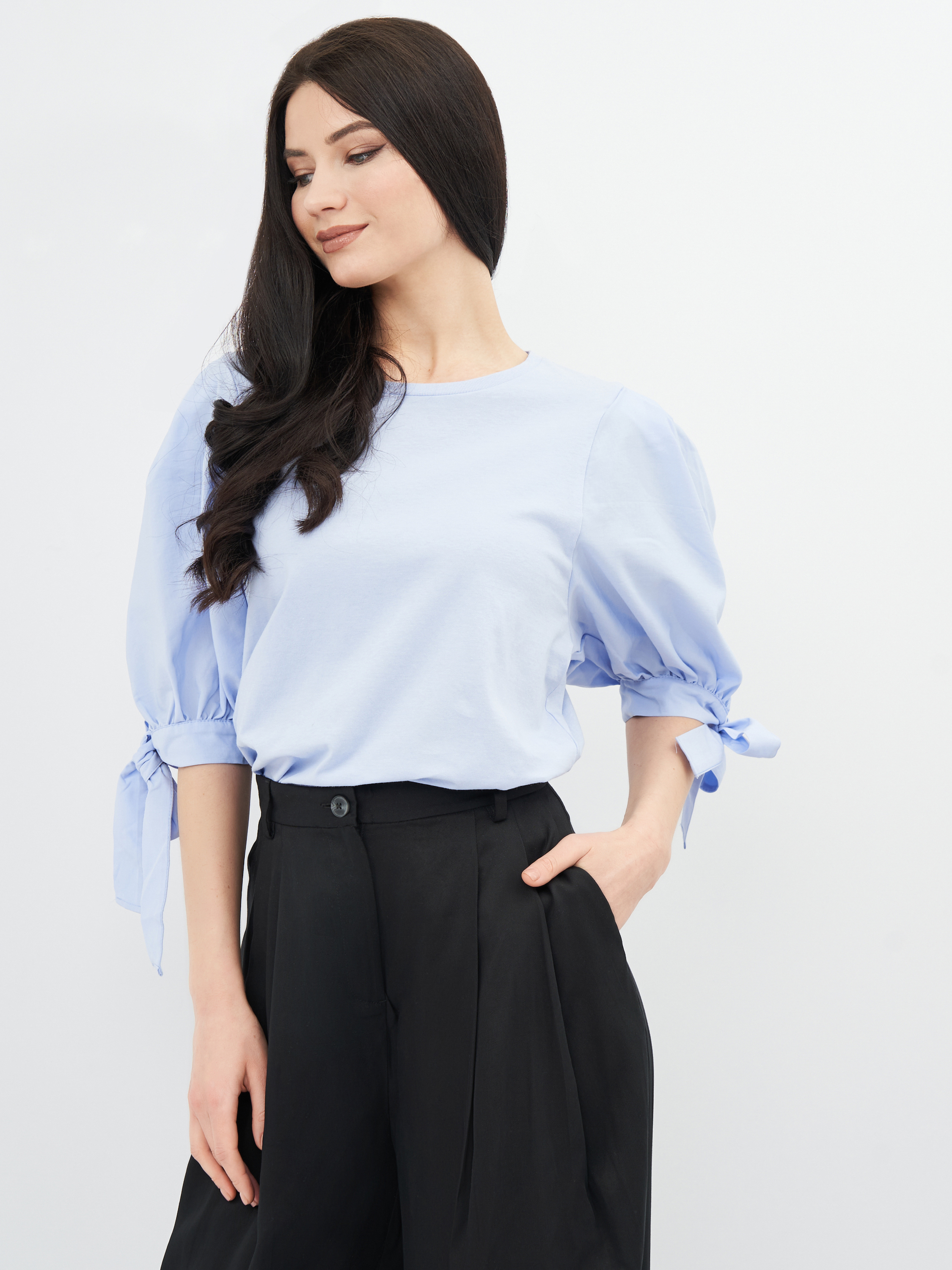

Блузка H&M 102-5717086  Сиреневая, Блузка H&M 102-5717086 S Сиреневая