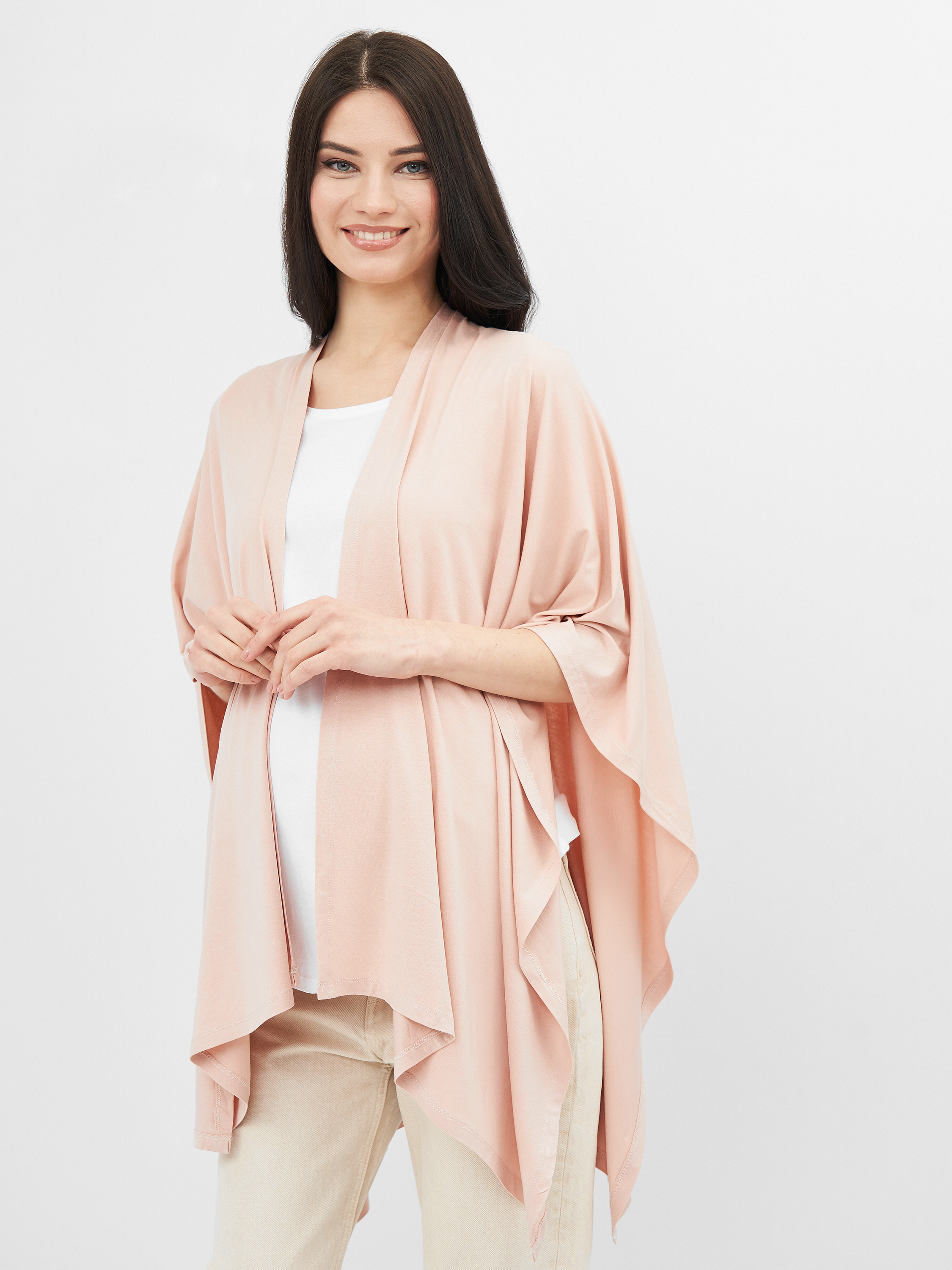 

Пончо H&M 1702-85978411 One Size Пудра