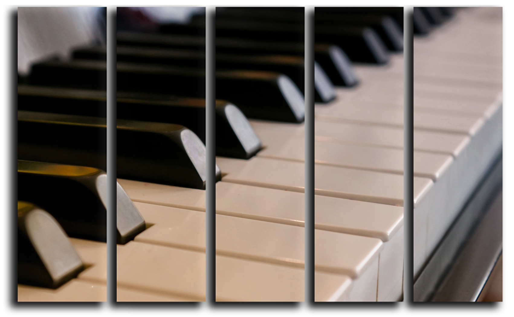 

Модульная картина на холсте из 5 частей Пианино музыка, инструменты Hotel Arizona HD 89 см x 140 см