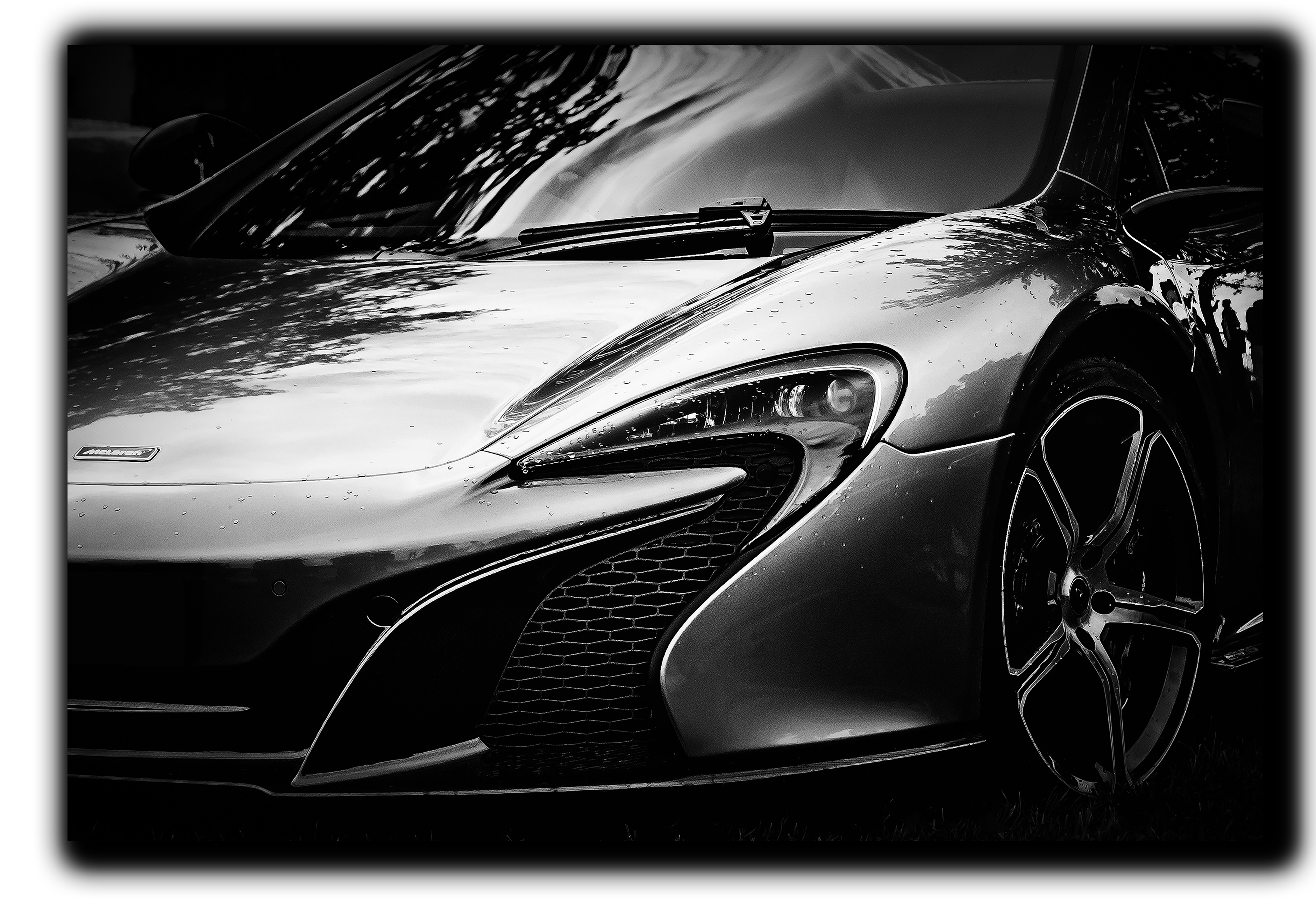 

картина на холсте Mclaren 650S суперкар Hotel Arizona HD 84 см x 127 см
