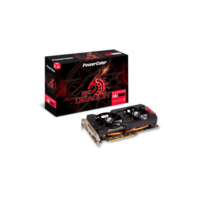 

Видеокарта AMD Radeon RX 580 8GB GDDR5 Red Dragon PowerColor (AXRX 580 8GBD5-DHDV2/OC)