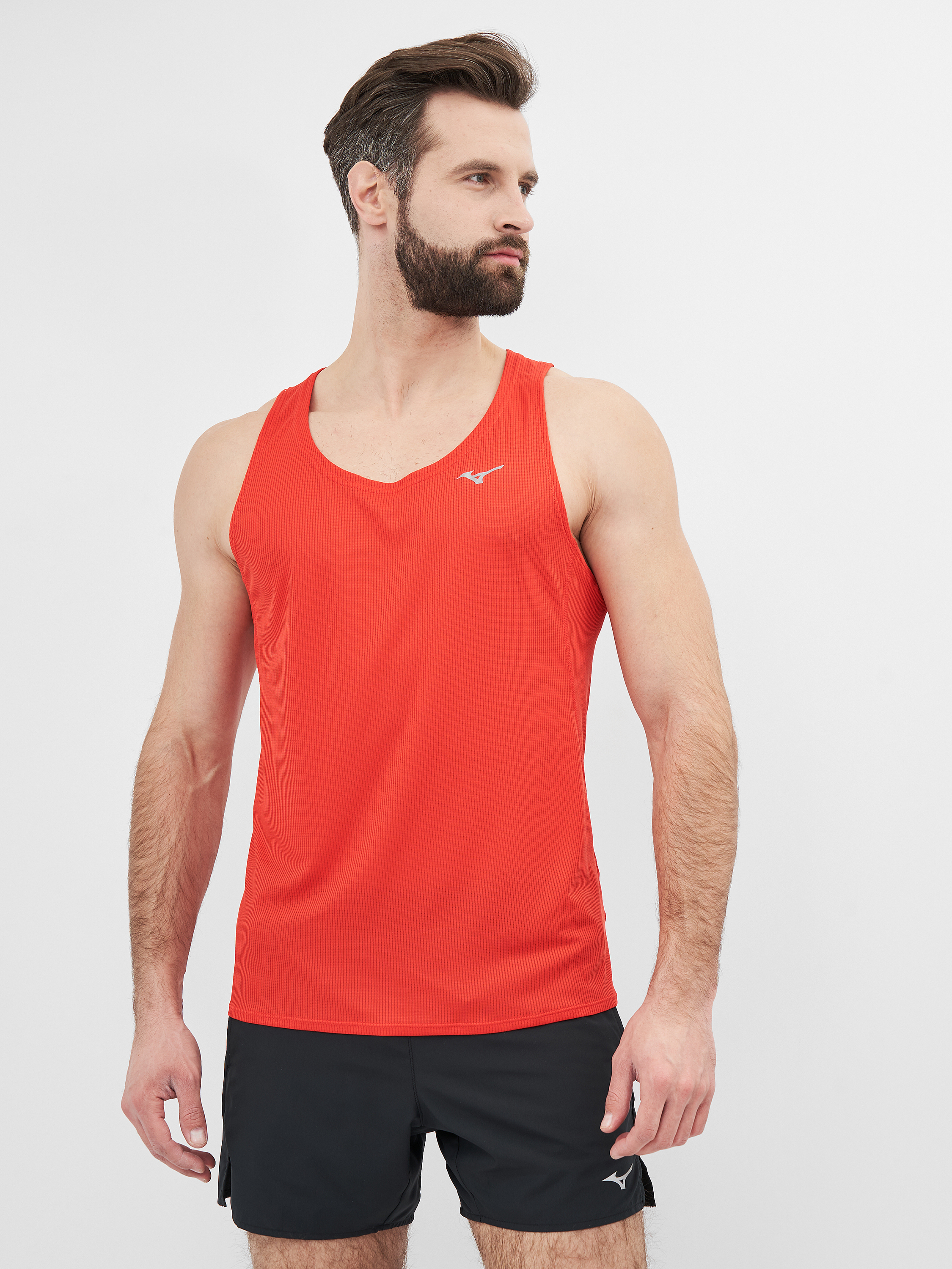 

Майка Mizuno DryAeroflow J2GA001163 L Красная