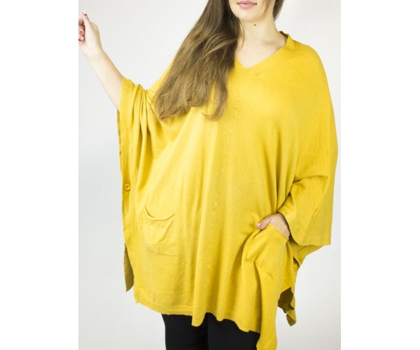 

Туника CASSO JY012.387 Желтый р.Oversize