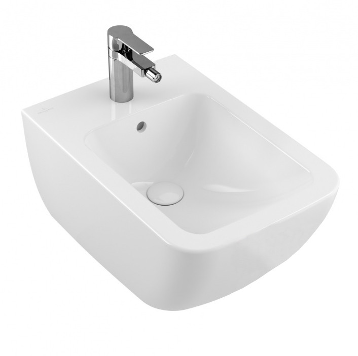 

Биде подвесное Villeroy & Boch Verity Line 37,5*56см белый альпин 44150001