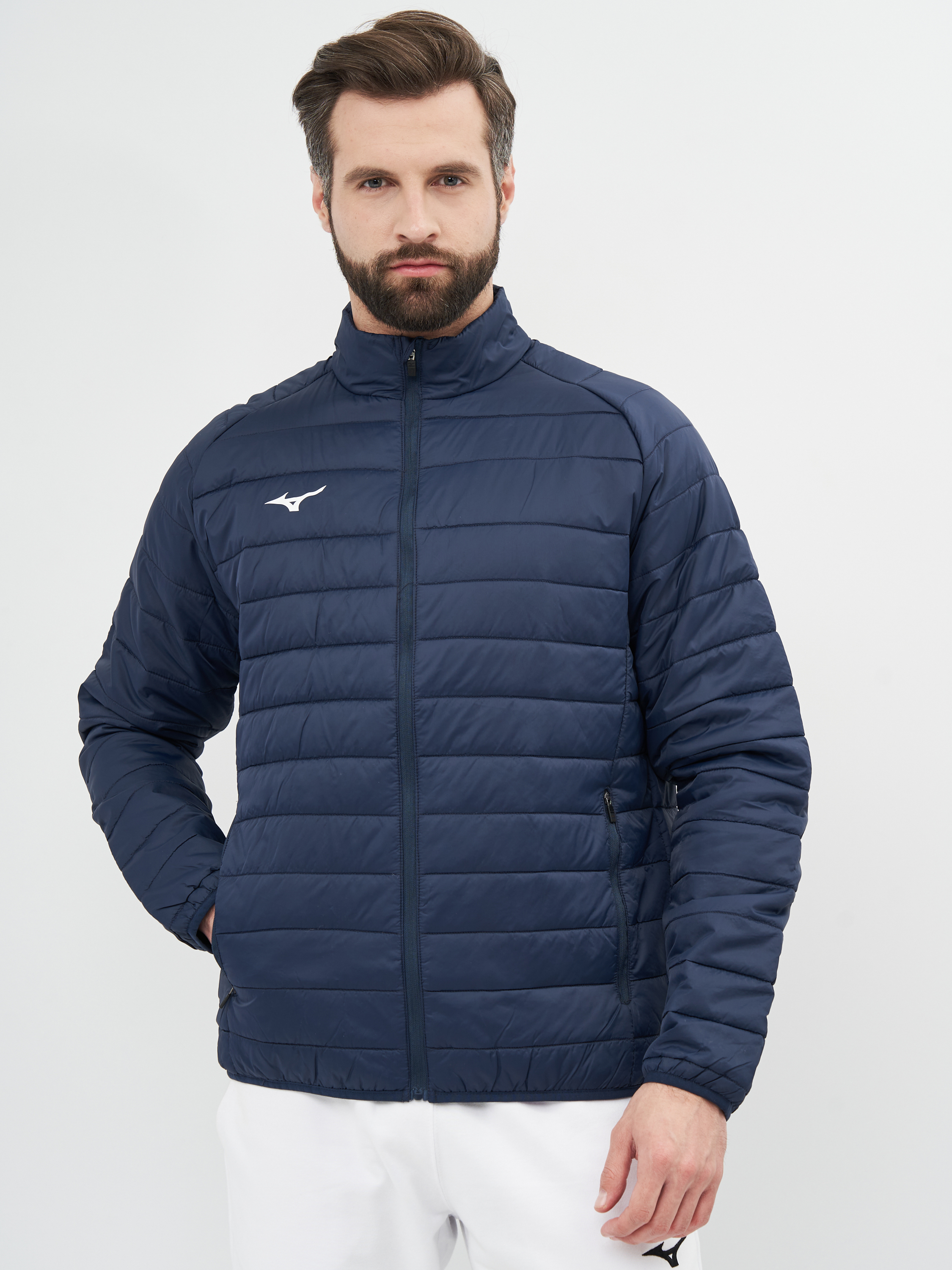 

Куртка Mizuno Uni SAPPORO Pad JKT 32EE850514 L Синяя