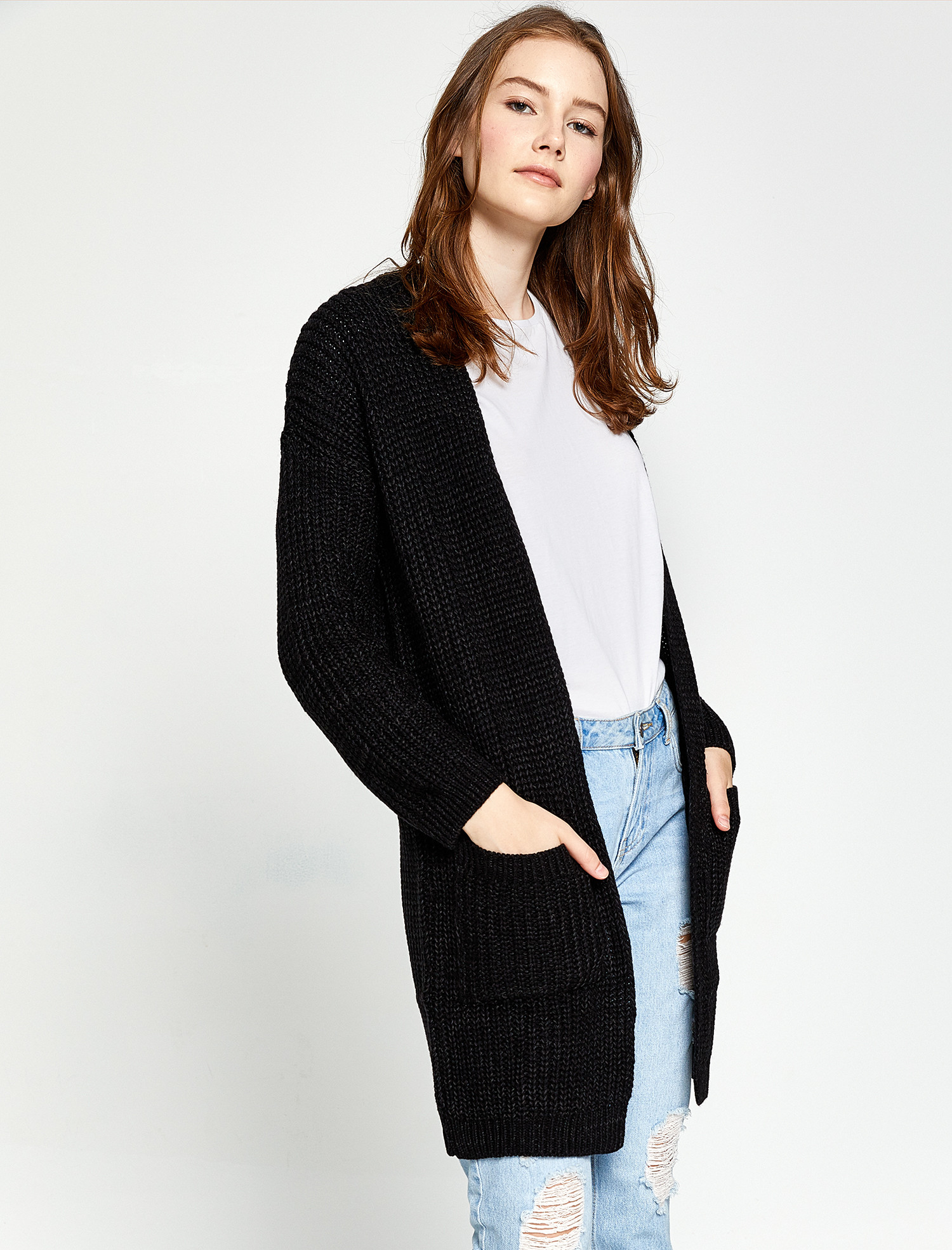 

Кардиган Koton 8KAL96302OT M Black