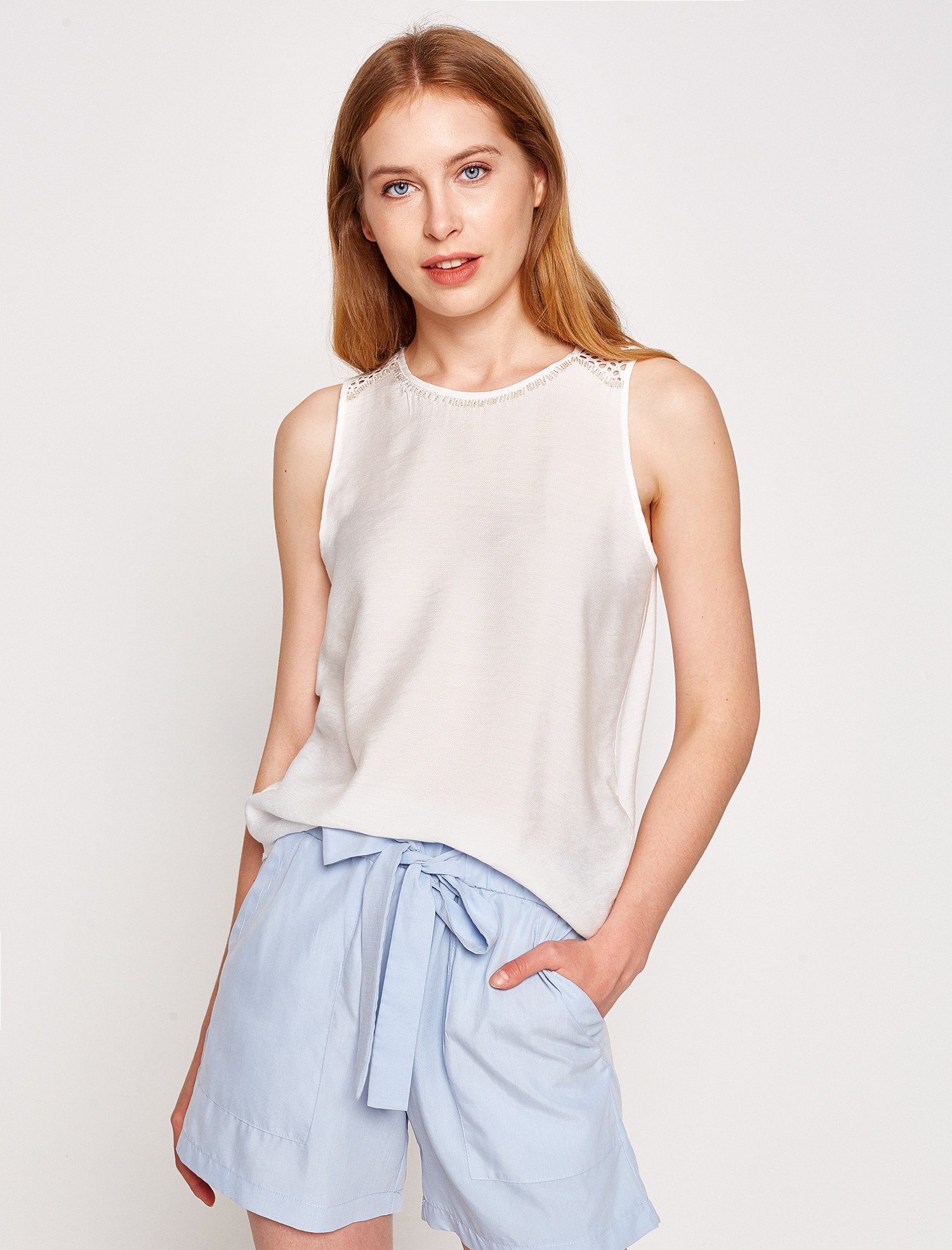

Майка Koton 7YAK32780UW 38 Off White