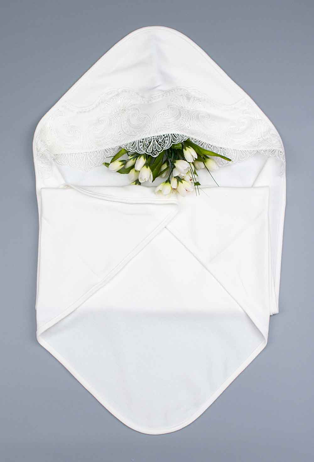 

Полотенце для крещения Ажур Interkids 90х90 см Шампань 5480