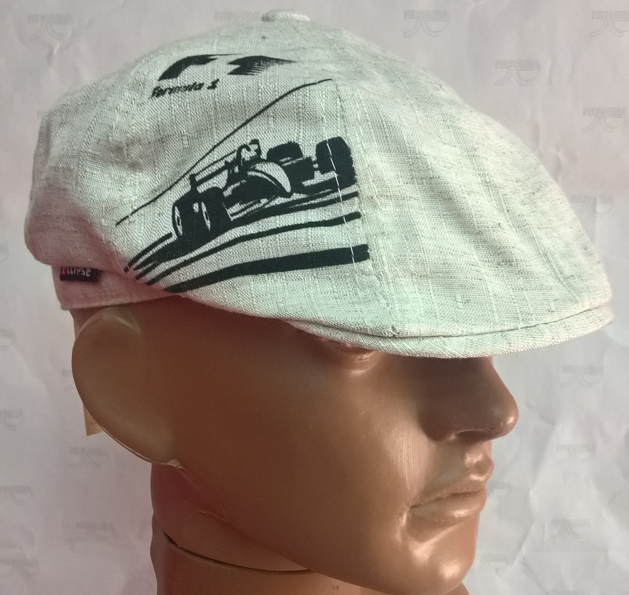 

Детская летняя кепка восьмиклинка из льна бежевый 6104Д/4/61/F1/2 Ellipse 50 см
