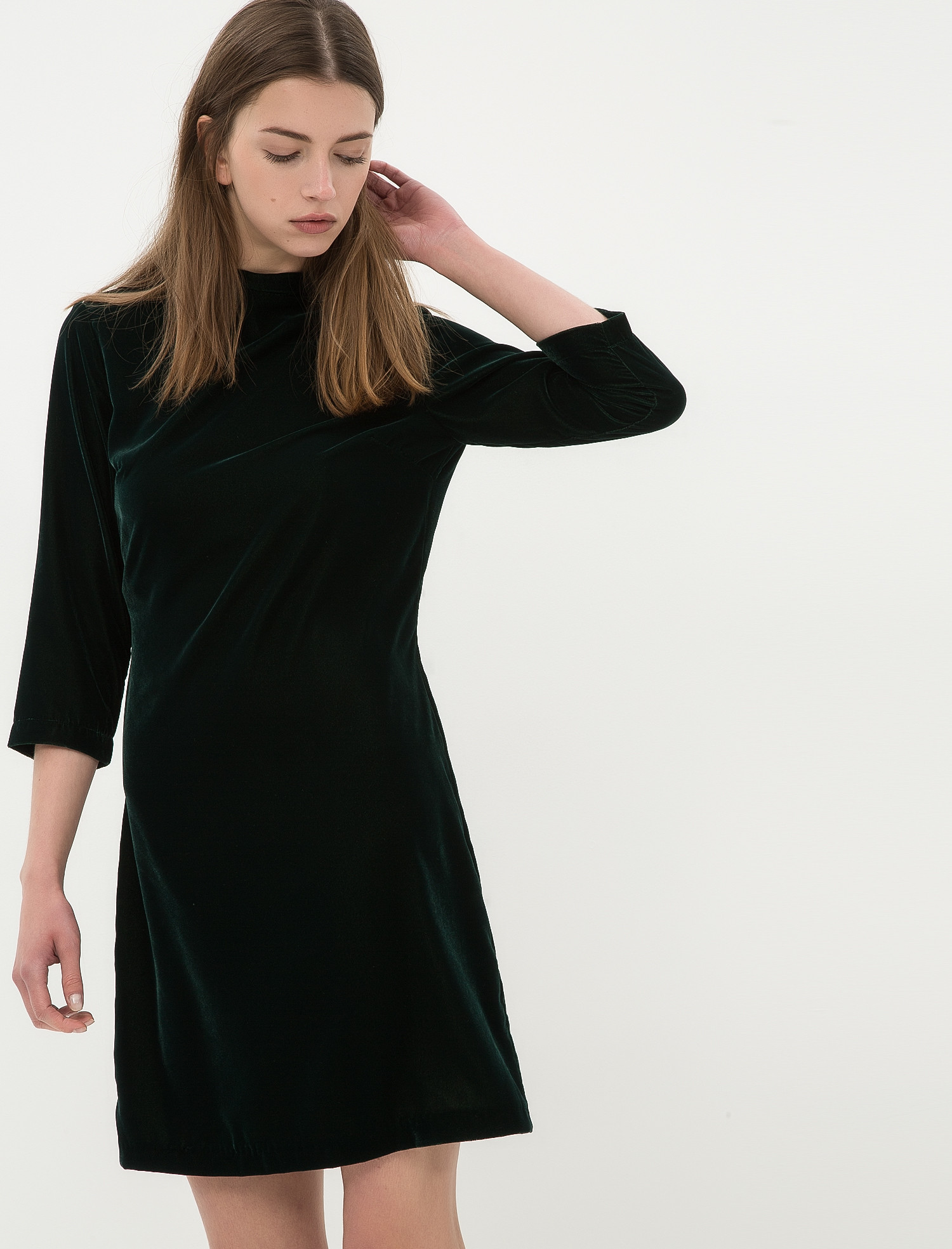 

Платье Koton 7KAK83106EW  Dark Green, Платье Koton 7KAK83106EW 34 Dark Green